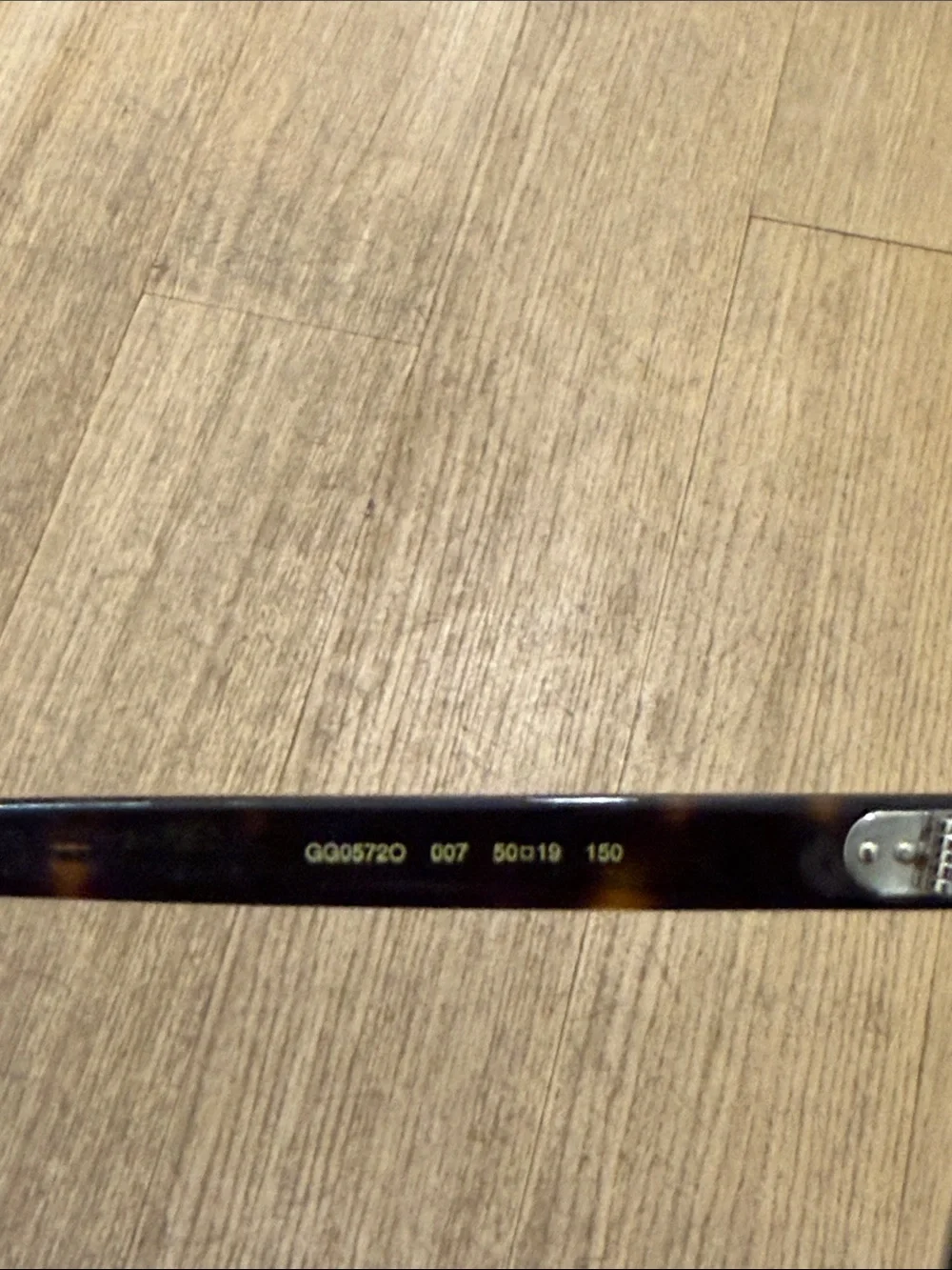 Gucci Tortoiseshell Rectangular Eyeglasses - Picture 4 of 7